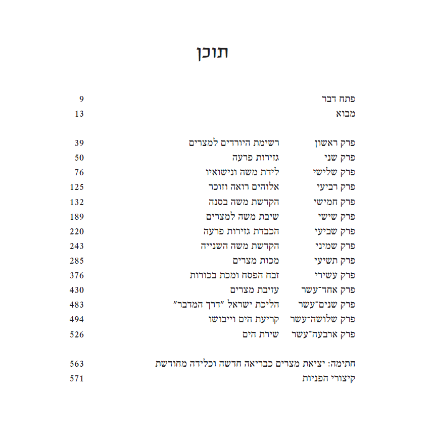 יציאת מצרים - חירות וברית